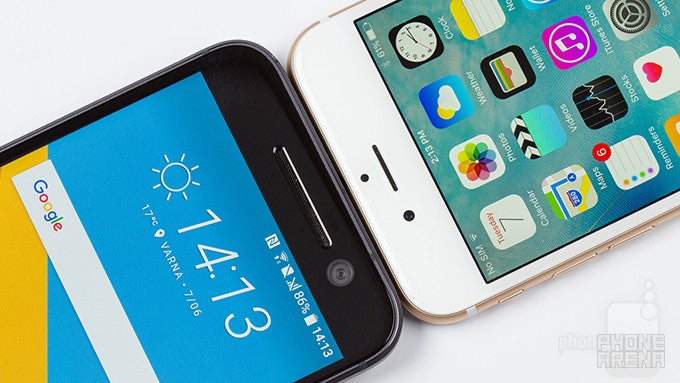 HTC 10 vs Apple iPhone 6s