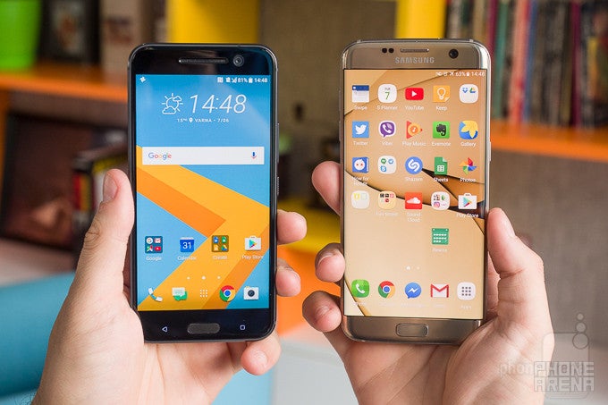 HTC 10 vs Samsung Galaxy S7 edge