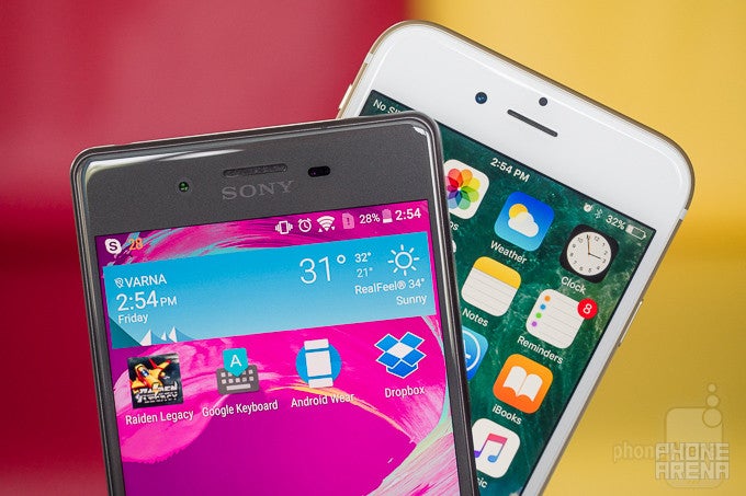 Sony Xperia X vs Apple iPhone 6s