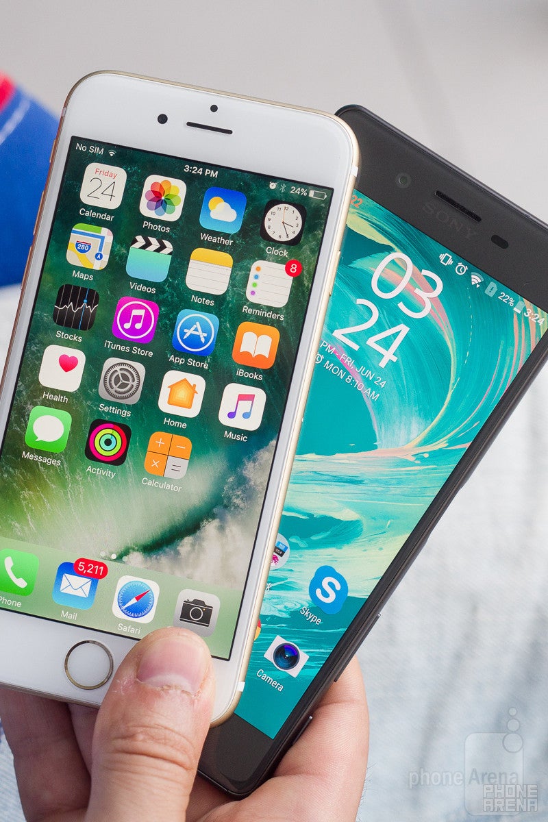Sony Xperia X vs Apple iPhone 6s