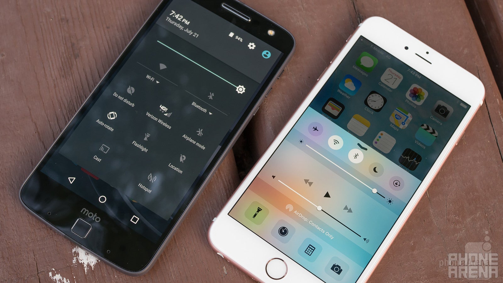 Moto Z Force Droid vs Apple iPhone 6s Plus
