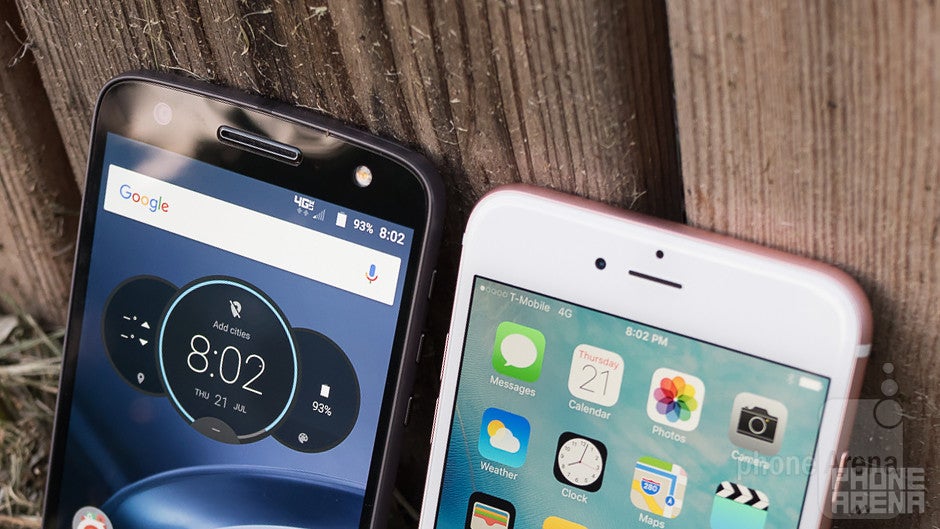 Moto Z Force Droid vs Apple iPhone 6s Plus