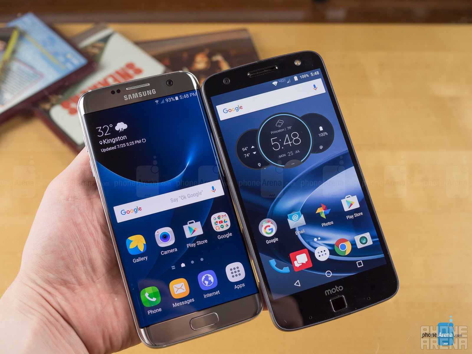 Moto Z Force Droid vs Samsung Galaxy S7 edge