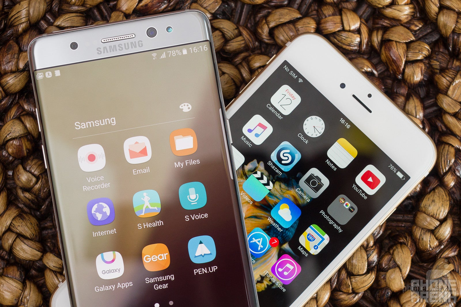 Samsung Galaxy Note 7 vs Apple iPhone 6s Plus