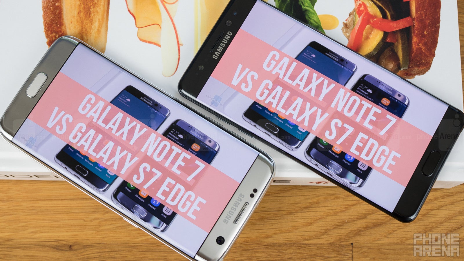 Samsung Galaxy Note 7 vs Samsung Galaxy S7 Edge