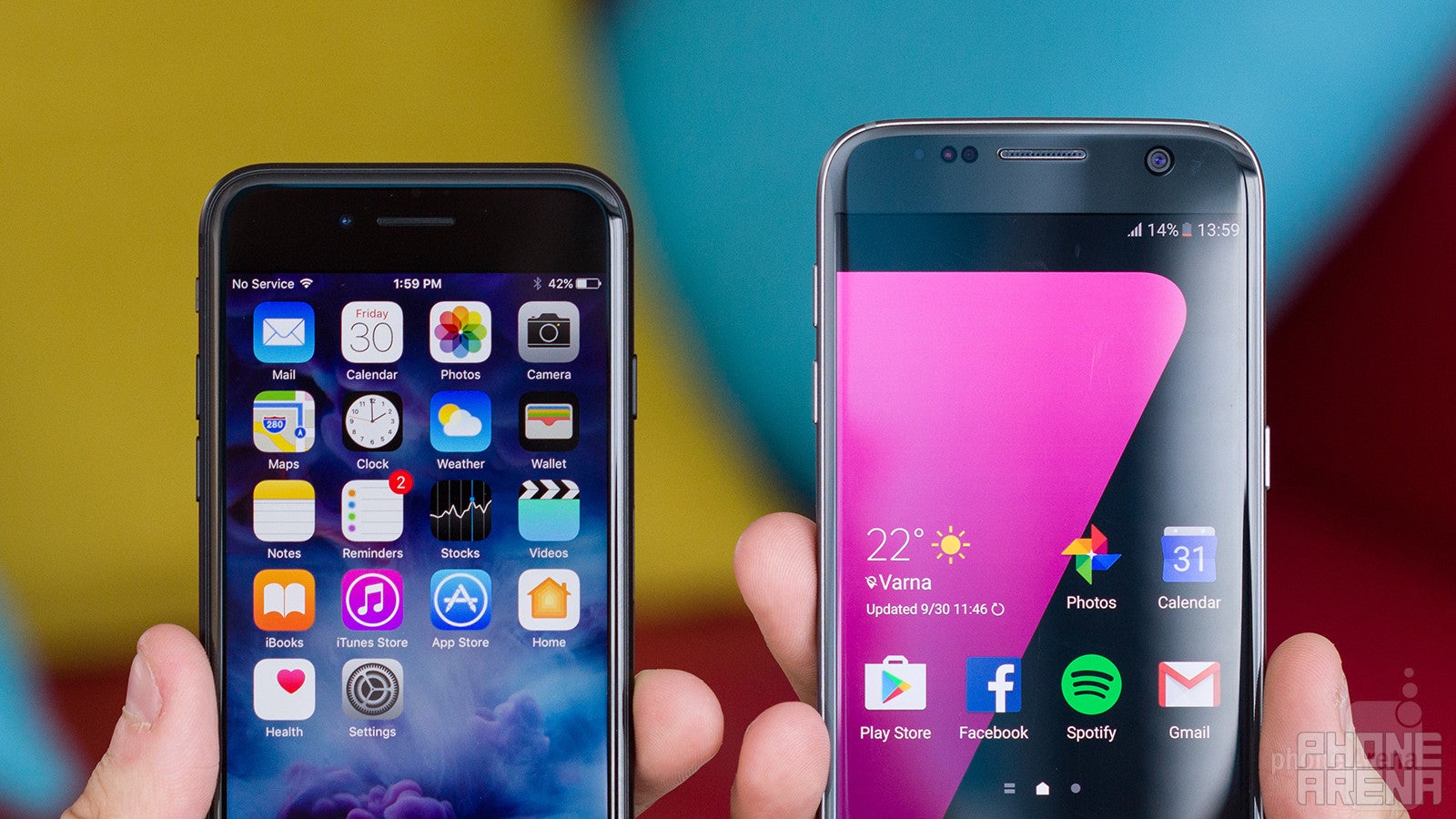Apple iPhone 7 vs Samsung Galaxy S7