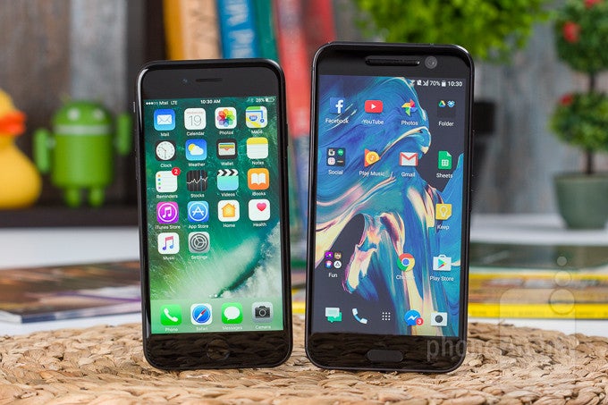 Apple iPhone 7 vs HTC 10