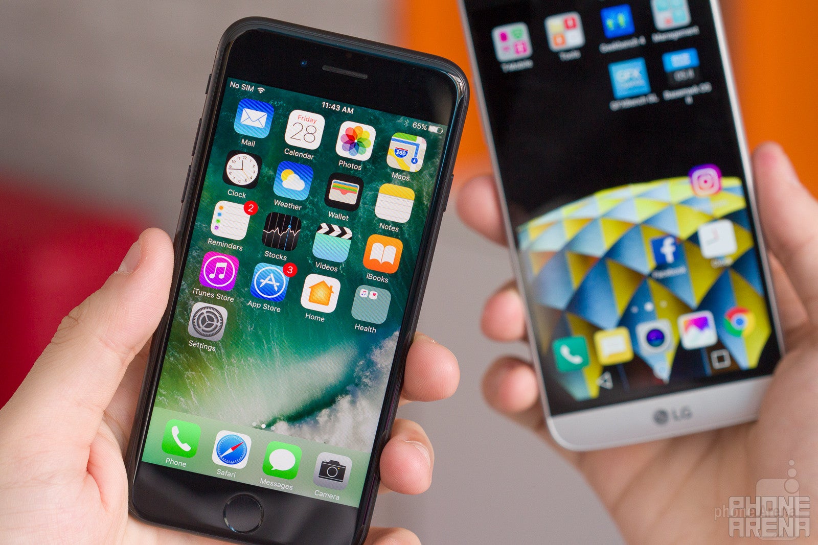 Apple iPhone 7 vs LG G5