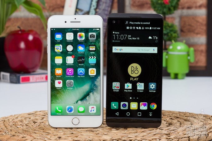 Apple iPhone 7 Plus vs LG V20