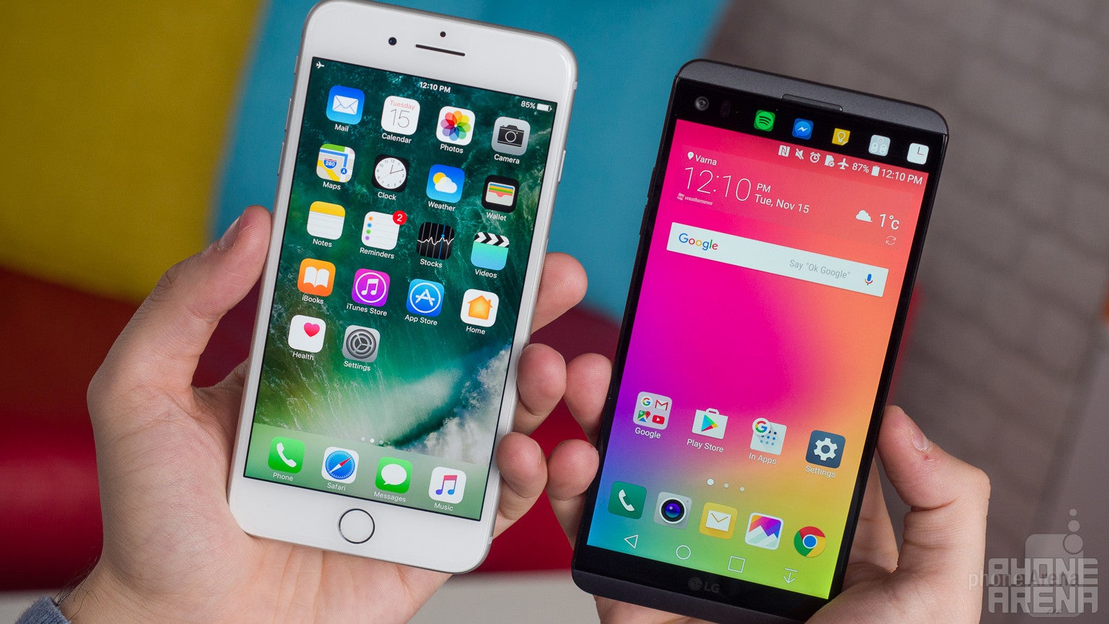 Apple iPhone 7 Plus vs LG V20