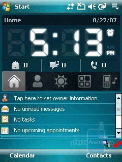 TyTN II User Interface - HTC TyTN II Review