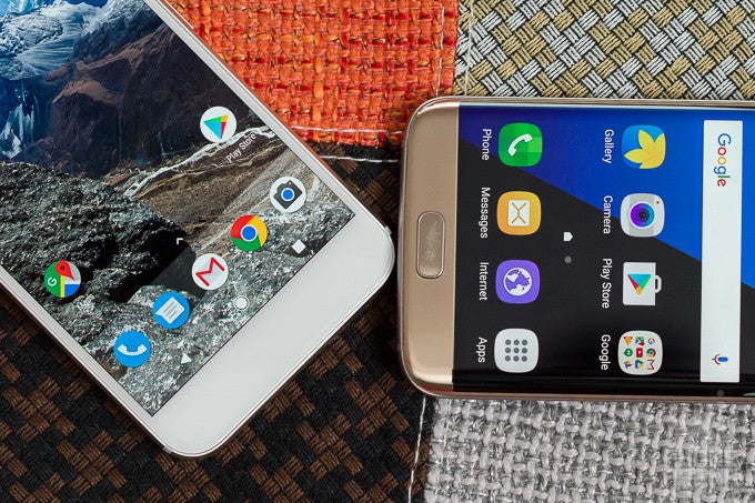 Google Pixel XL vs Samsung Galaxy S7 Edge