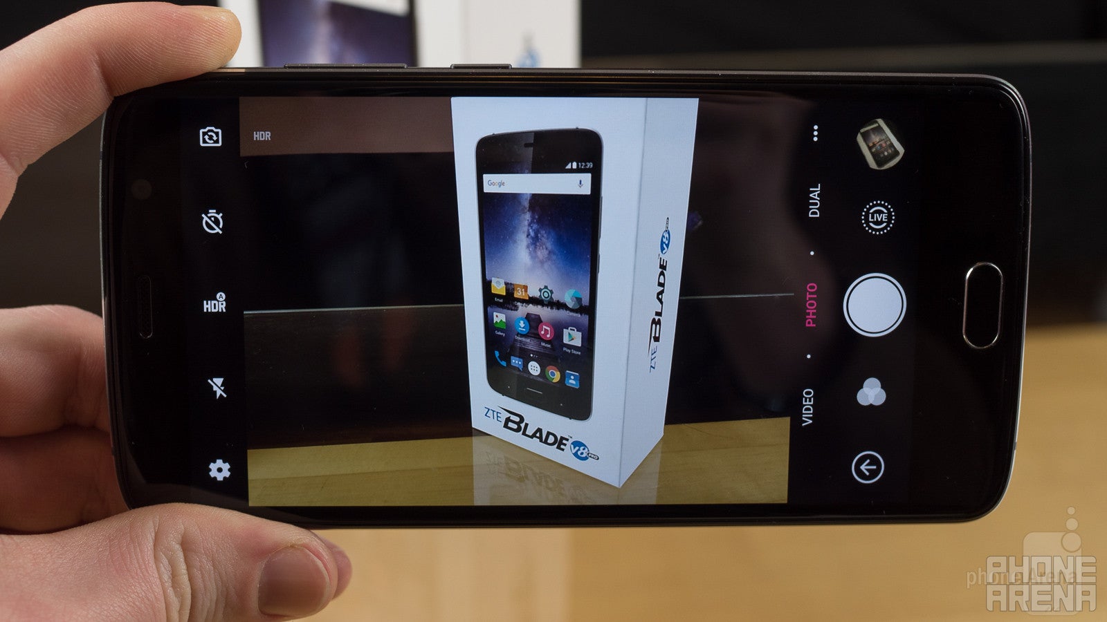 ZTE Blade V8 Pro&#039;s camera interface - ZTE Blade V8 Pro Review