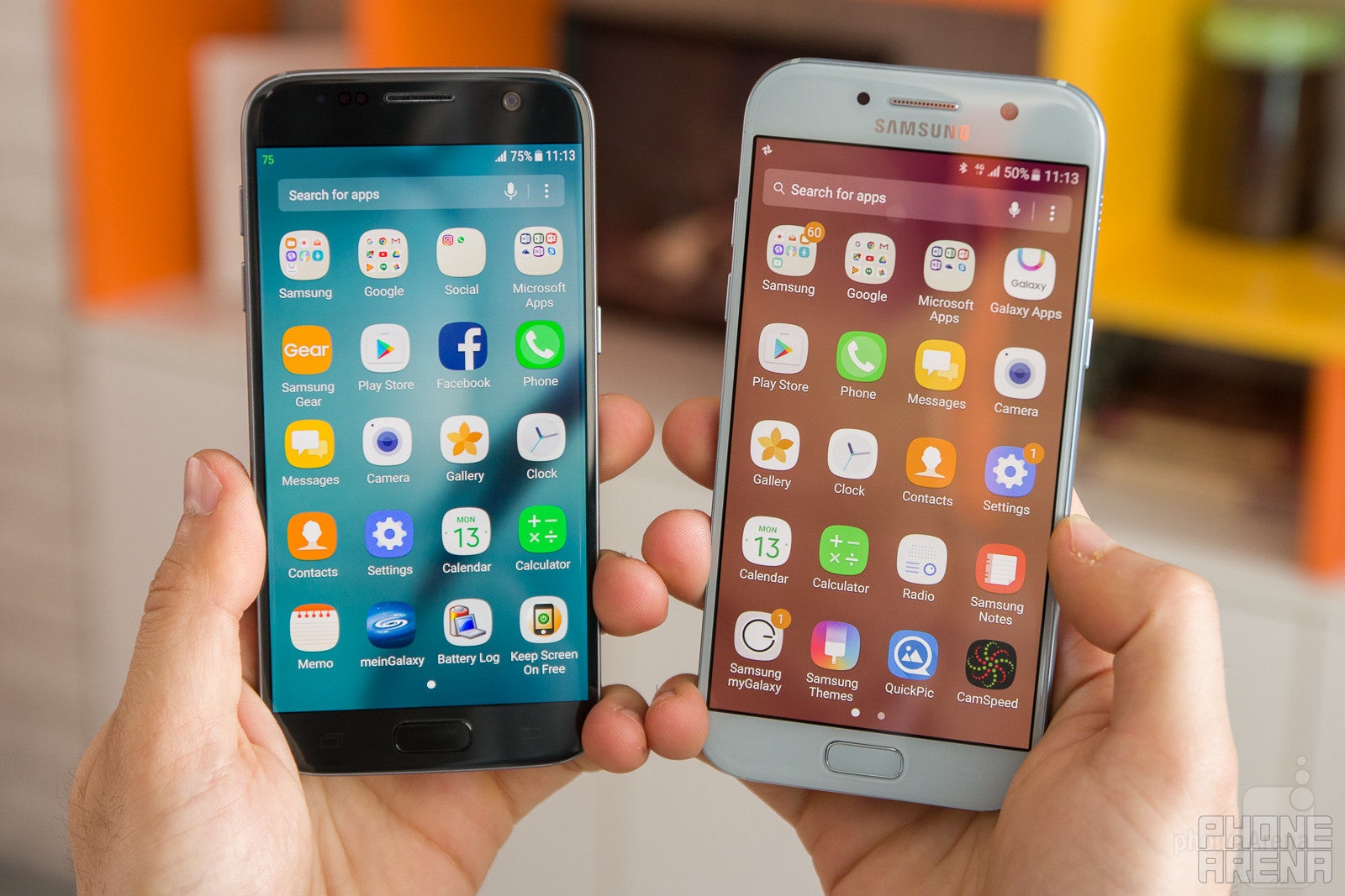 Samsung Galaxy A5 (2017) vs Samsung Galaxy S7