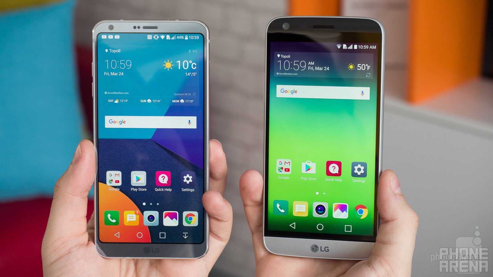 LG G6 vs LG G5