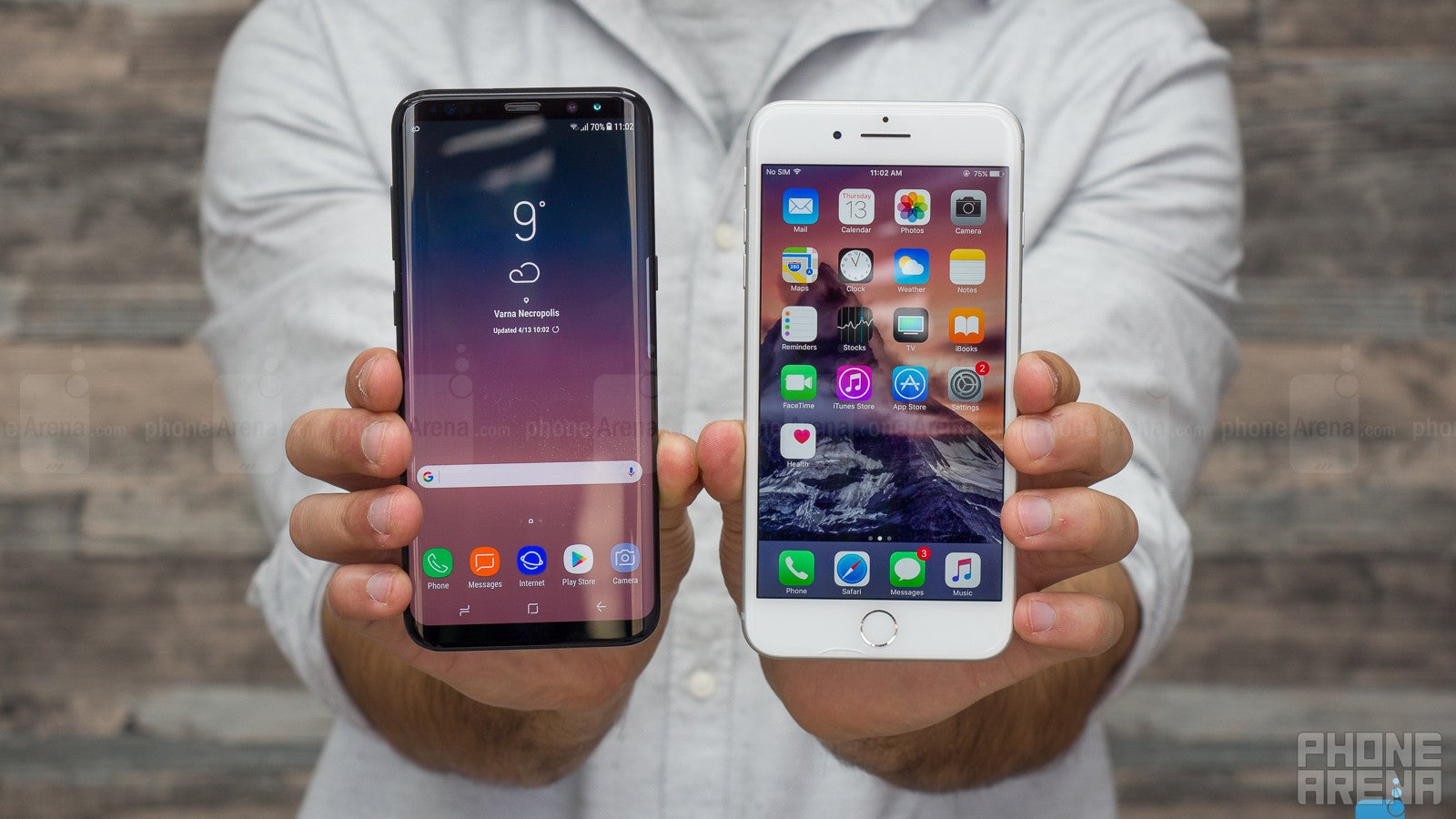 Samsung Galaxy S8+ vs Apple iPhone 7 Plus