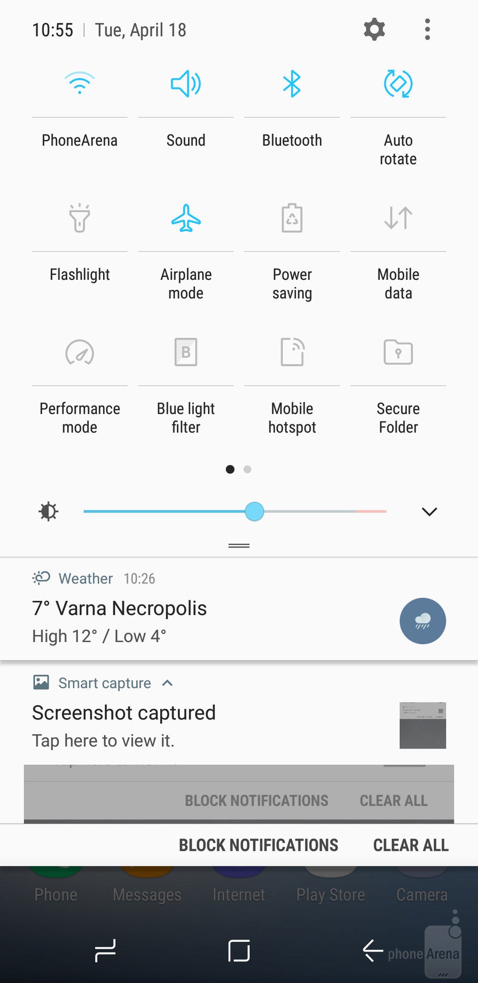 samsung galaxy s8 pre installed apps list