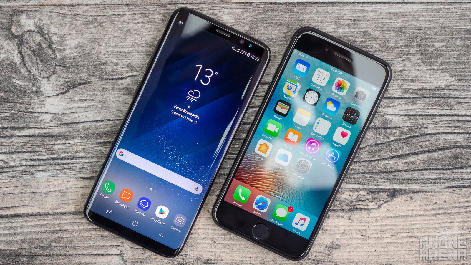 Samsung Galaxy S8 vs Apple iPhone 7