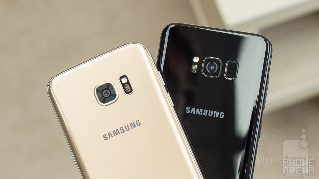 Samsung Galaxy S8+ vs S7 Edge