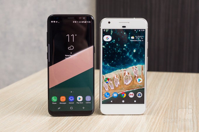 Samsung Galaxy S8 vs Google Pixel