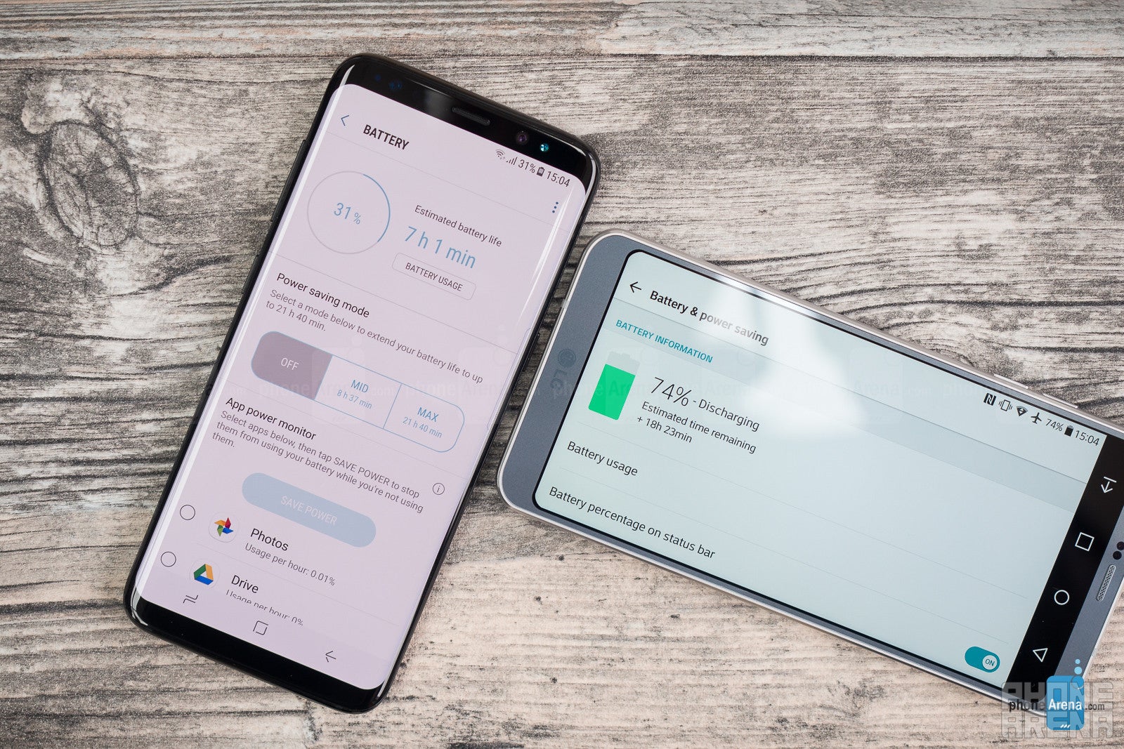 Samsung Galaxy S8 vs LG G6