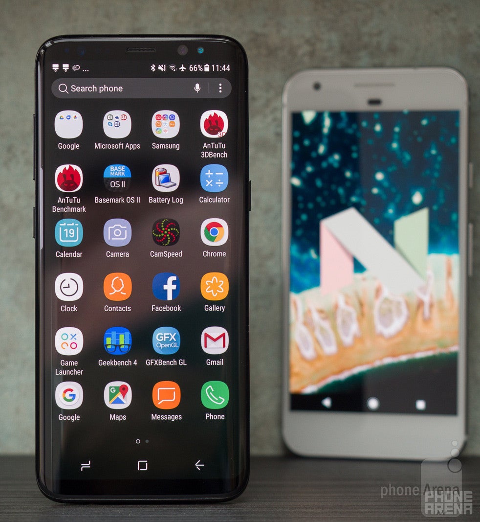 Samsung Galaxy S8 vs Google Pixel