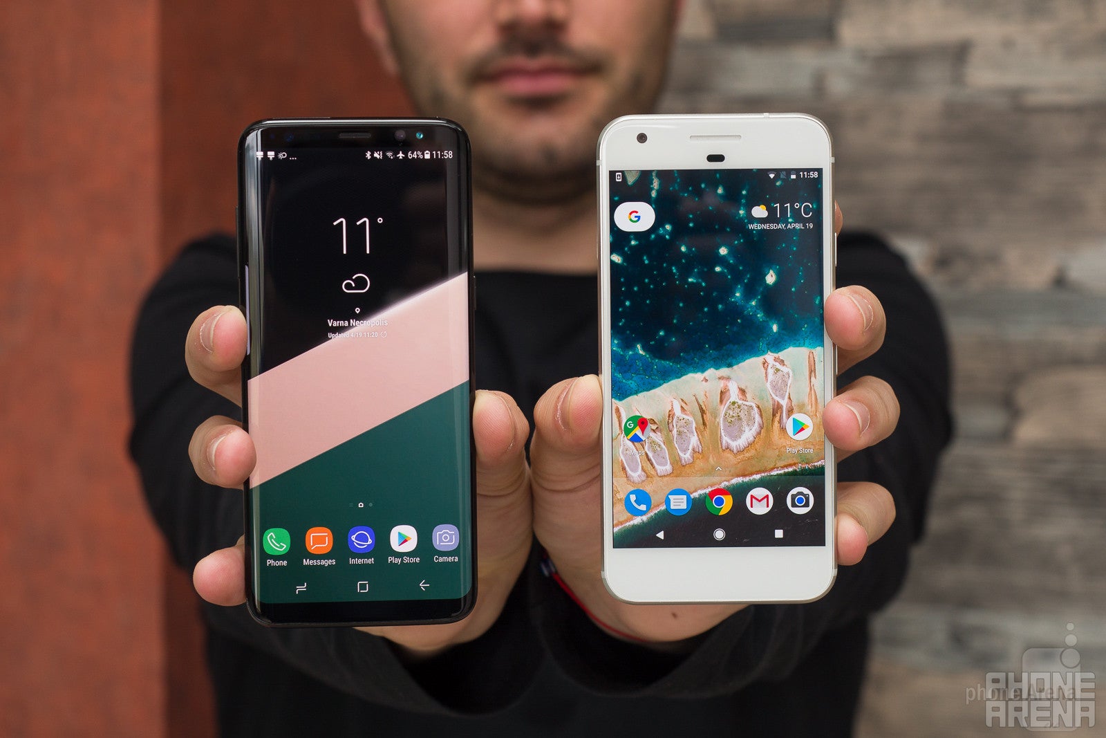 Samsung Galaxy S8 vs Google Pixel