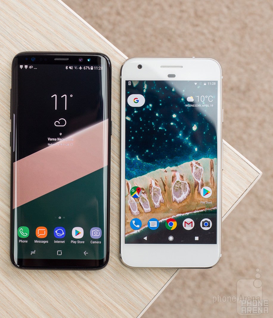 Samsung Galaxy S8 vs Google Pixel