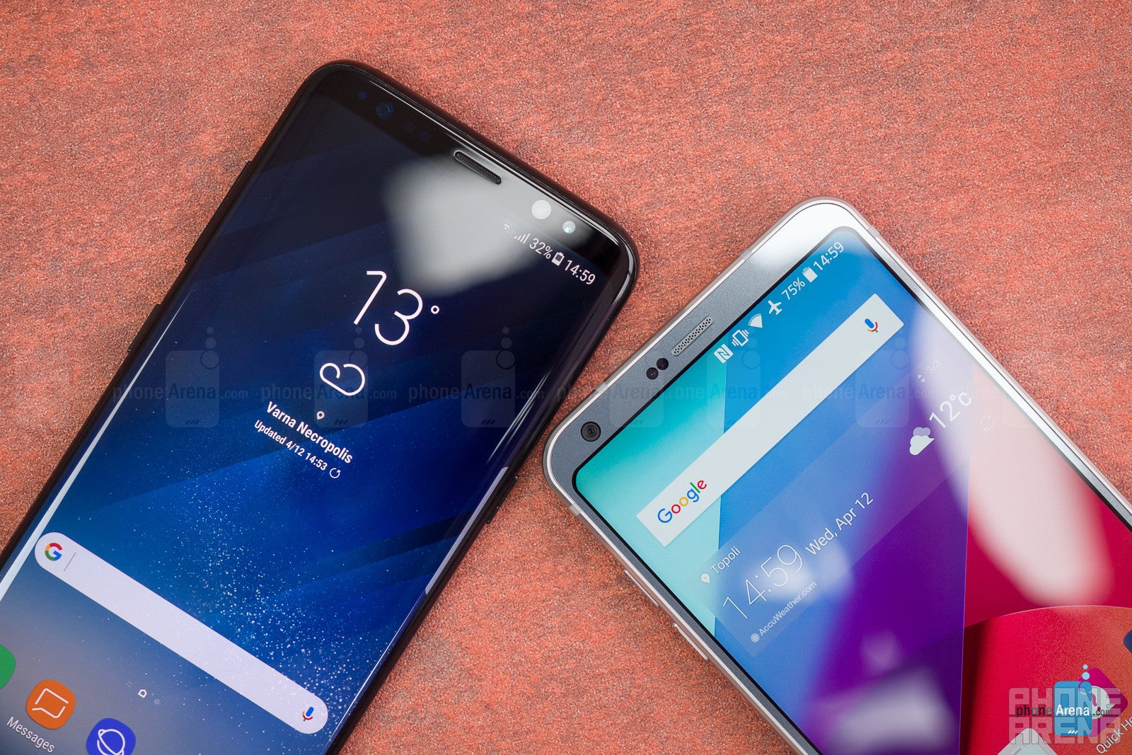 Samsung Galaxy S8 vs LG G6
