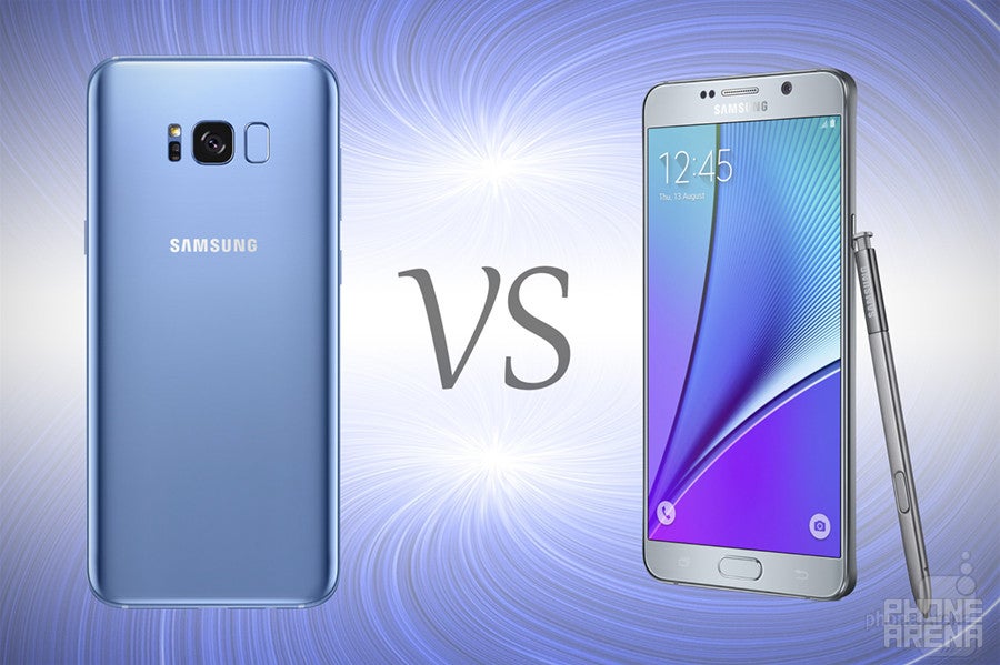 Samsung Galaxy S8+ vs Galaxy Note 5