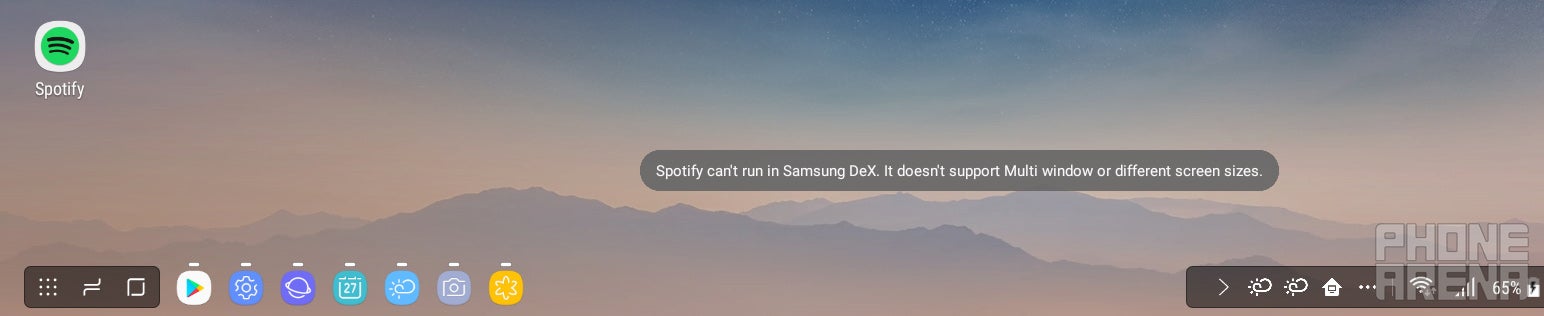 Some apps just don’t work in DeX mode - Samsung DeX review: the S8 won&#039;t replace your desktop PC