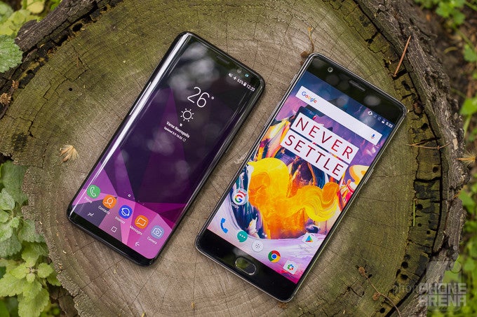 Samsung Galaxy S8 vs OnePlus 3T