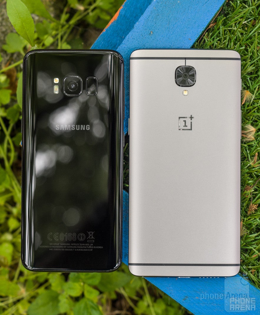 Samsung Galaxy S8 vs OnePlus 3T