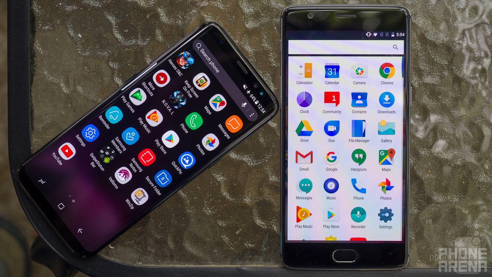 Samsung Galaxy S8 vs OnePlus 3T