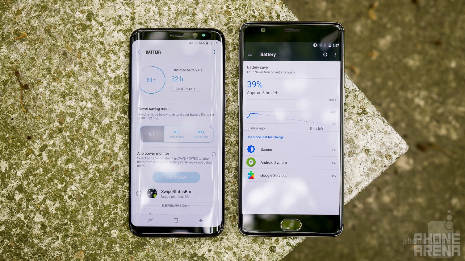 Samsung Galaxy S8 vs OnePlus 3T