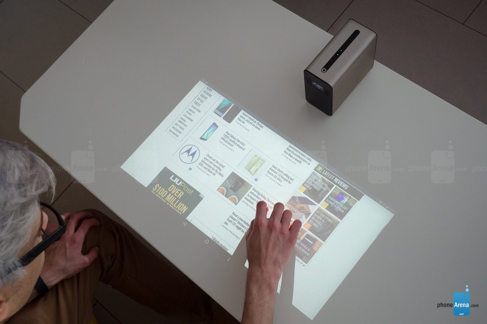 Sony Xperia Touch Android projector Review - PhoneArena