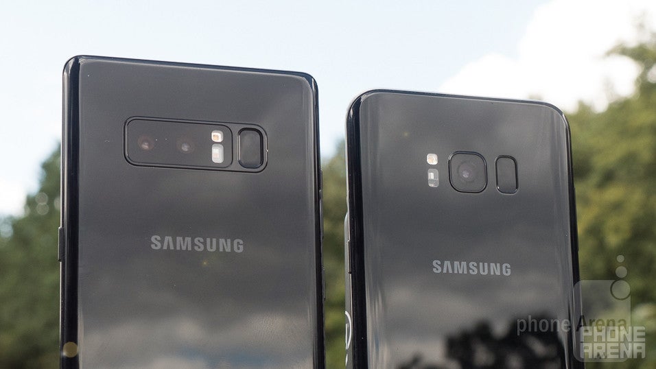 Samsung Galaxy Note 8 vs Galaxy S8+