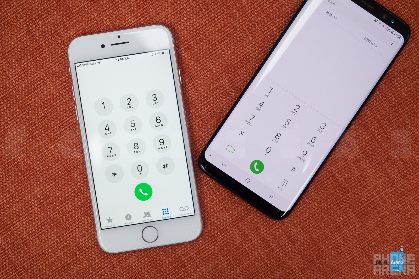 Apple iPhone 8 vs Samsung Galaxy S8