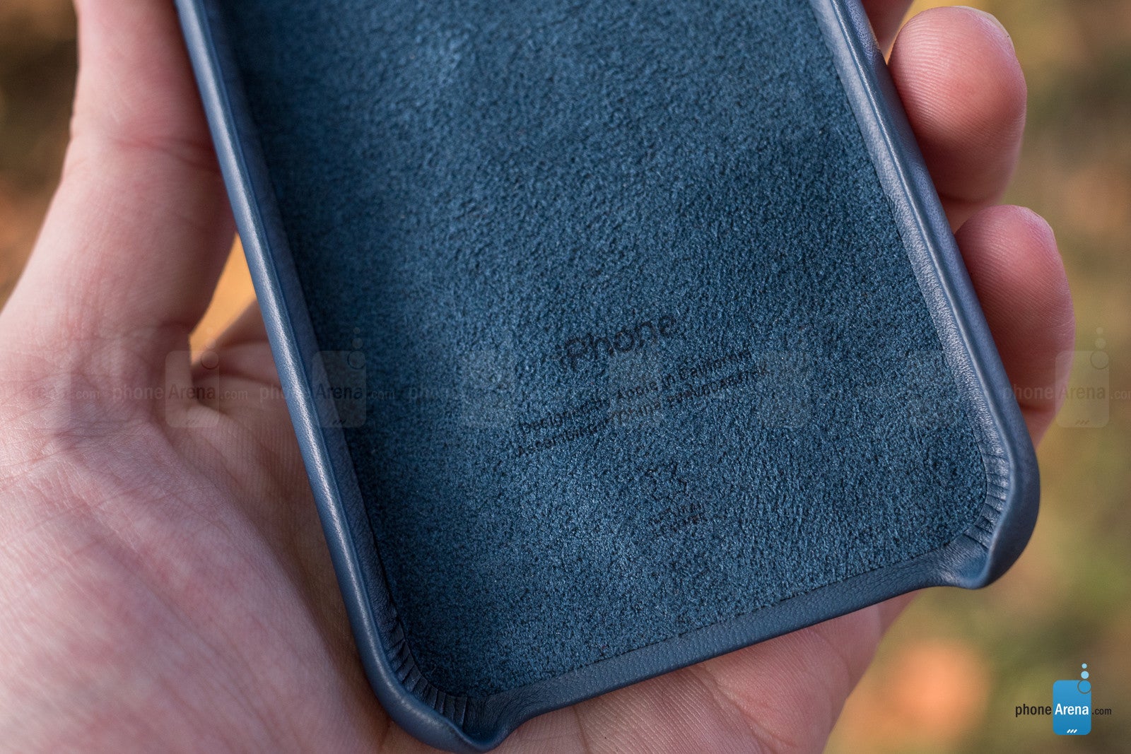 Apple iPhone 8 Official Leather Case Review - PhoneArena