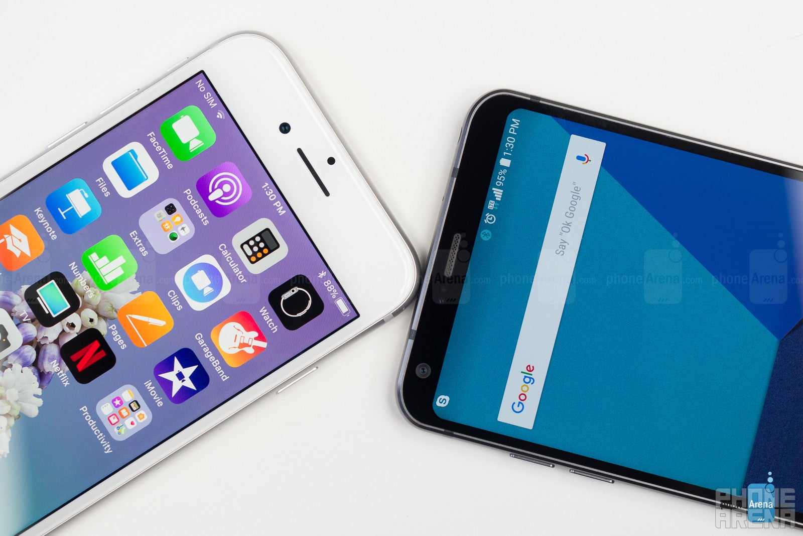 Apple iPhone 8 vs LG G6