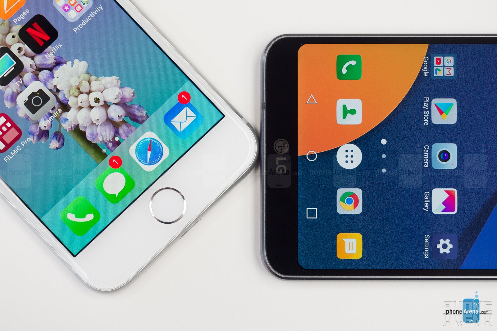 Apple iPhone 8 vs LG G6