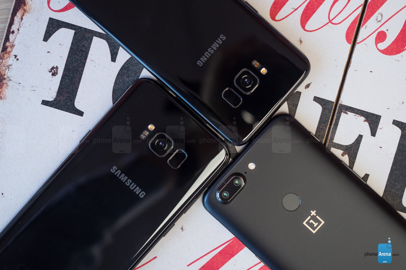 OnePlus 5T vs Samsung Galaxy S8 and Galaxy S8+