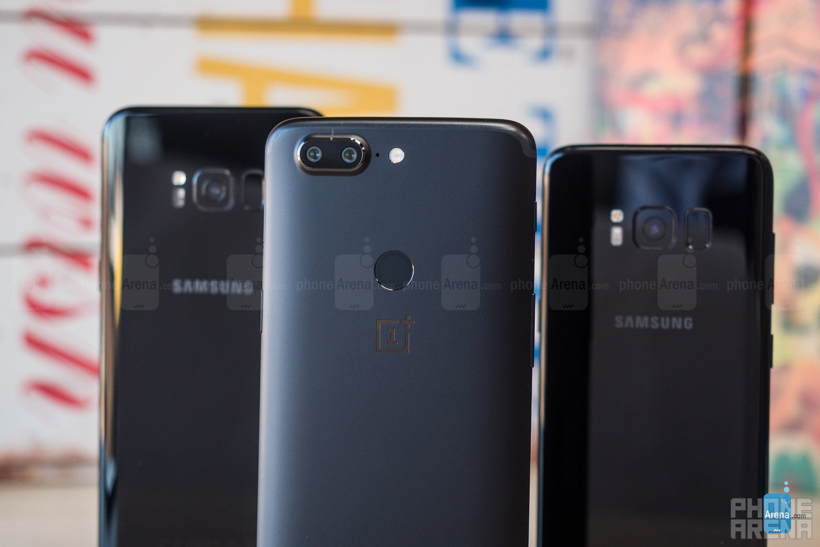 OnePlus 5T vs Samsung Galaxy S8 and Galaxy S8+