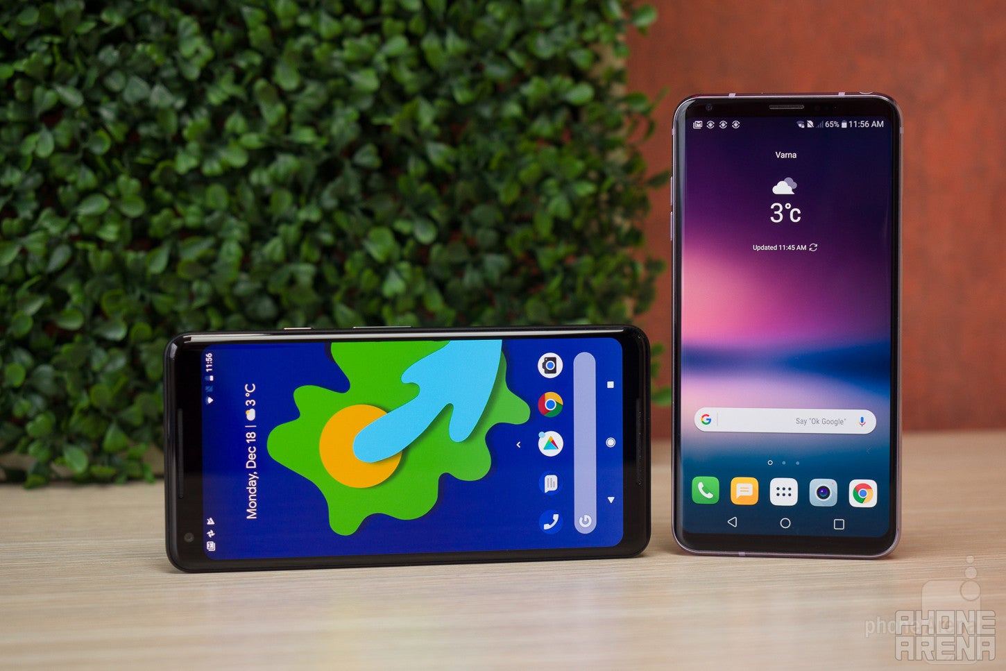 Google Pixel 2 XL vs LG V30