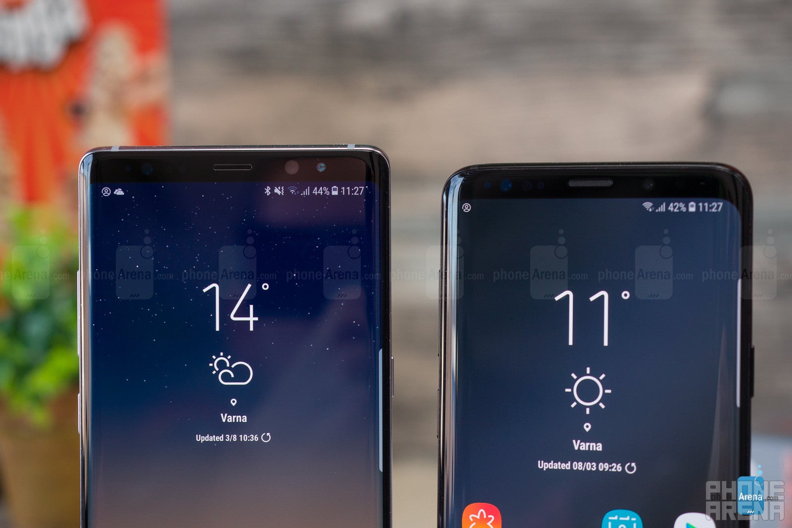 Samsung Galaxy S9+ vs Galaxy Note 8