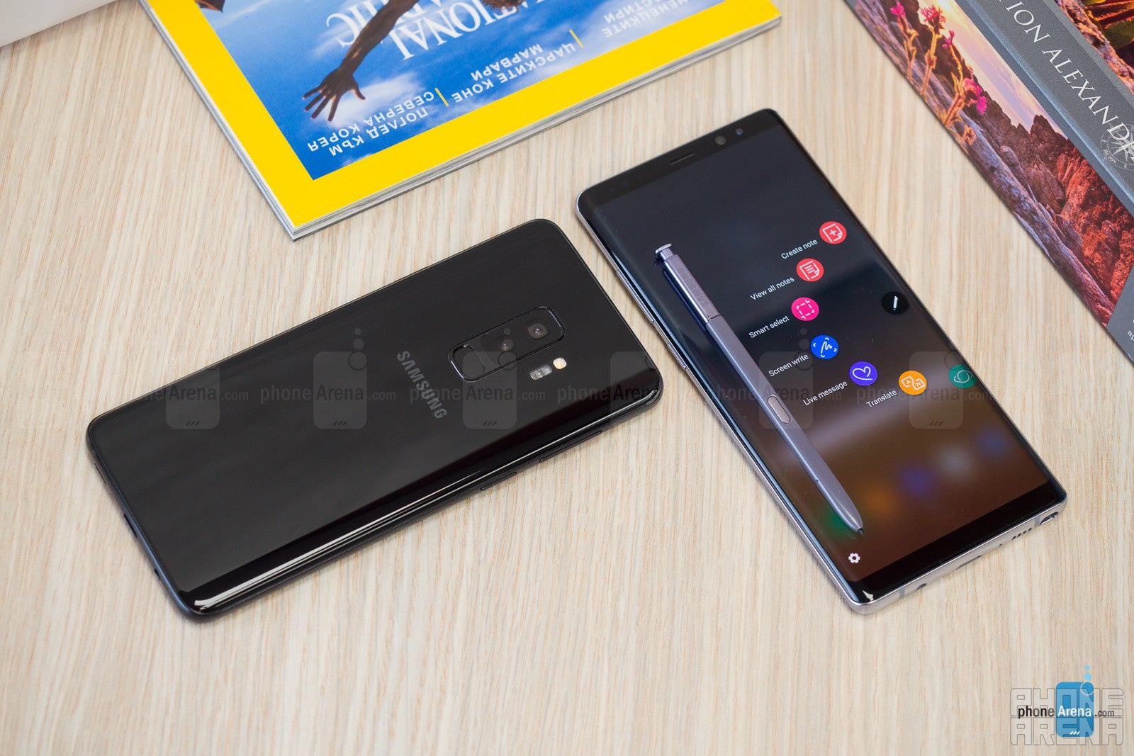 Samsung Galaxy S9+ vs Galaxy Note 8