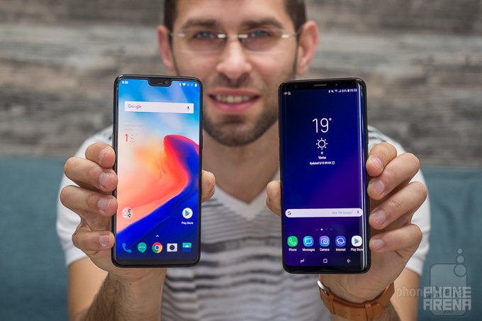 OnePlus 6 vs Samsung Galaxy S9+