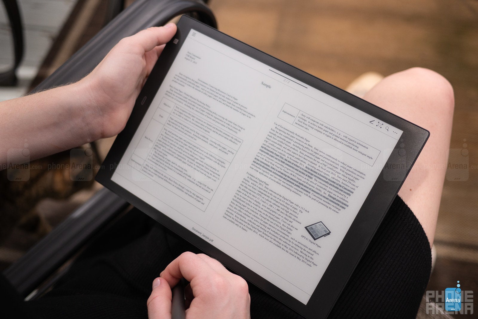 Sony Digital Paper DPT-CP1 Review