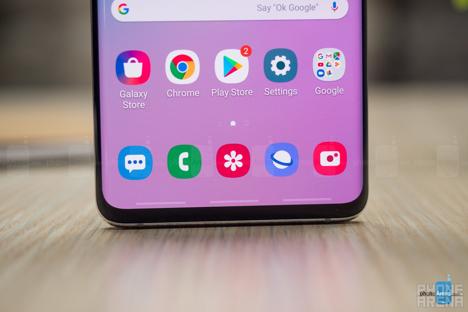 Gesture navigation - Samsung Galaxy S10 and S10+ Review