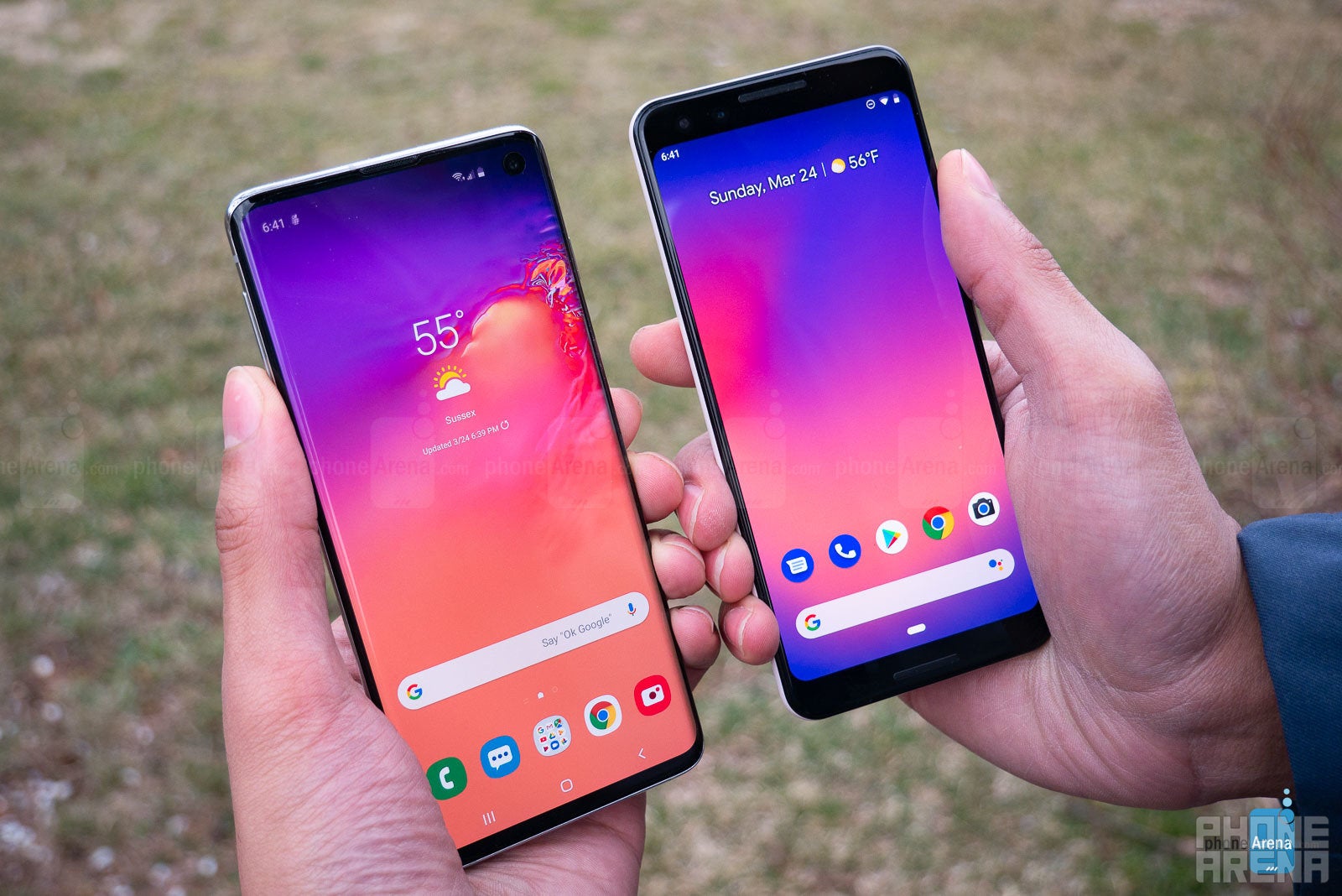 Samsung Galaxy S10 vs Google Pixel 3
